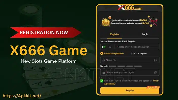 X666 Game Register – Complete Sign Up Guide for Pakistan Players